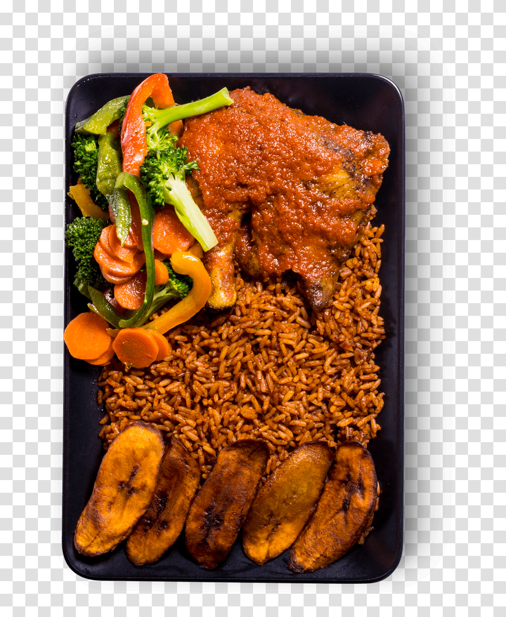 Jollof Rice And Chicken, Plant, Food, Dish, Meal Transparent Png