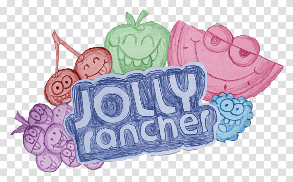 Jolly Rancher Sketch Logo With Colors By Kdsketch2004 Jolly Rancher Drawing, Doodle, Art, Sweets, Food Transparent Png
