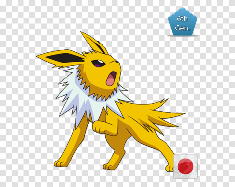 Jolteon Event Pokemon Human Eevee Evolutions Fanart, Animal, Logo, Symbol, Trademark Transparent Png