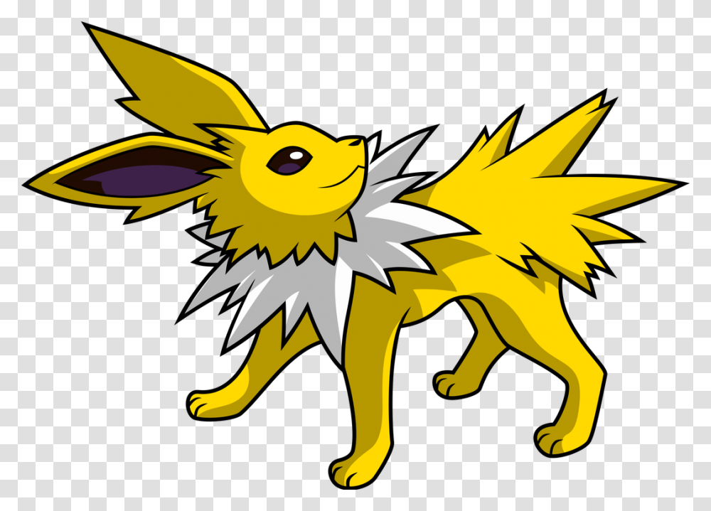 Jolteon Vector, Dragon, Logo, Trademark Transparent Png