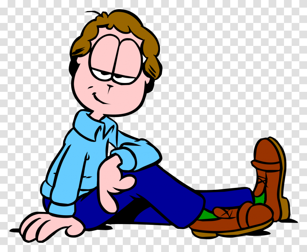 Jon From Garfield, Person, Human, Female, Girl Transparent Png