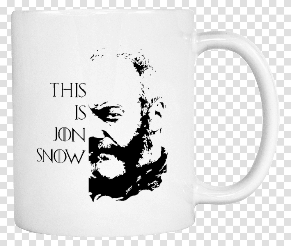 Jon Snow Beer Stein, Coffee Cup, Bird, Animal Transparent Png