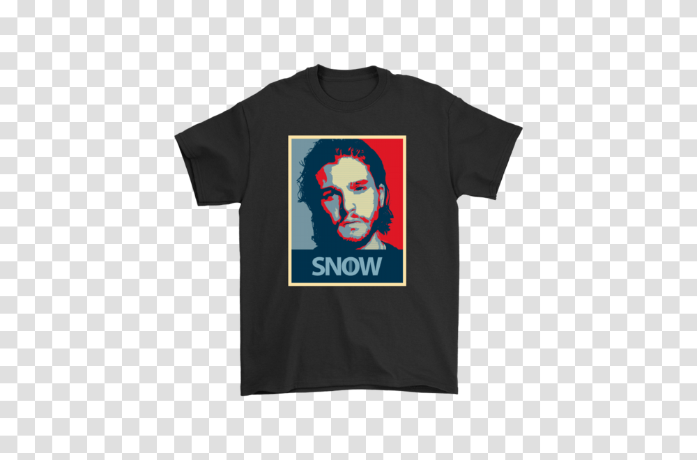 Jon Snow Shepard Fairey Different Colors Mens T Shirt, Apparel, T-Shirt, Sleeve Transparent Png