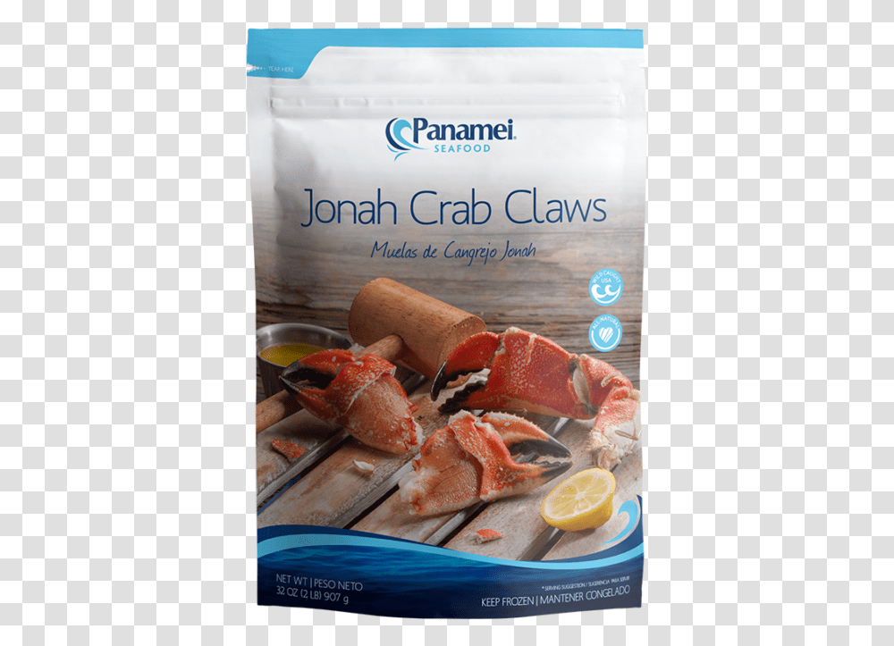 Jonah Crab Claws Panamei Jonah Crab Claws, Food, Seafood, Sea Life, Animal Transparent Png