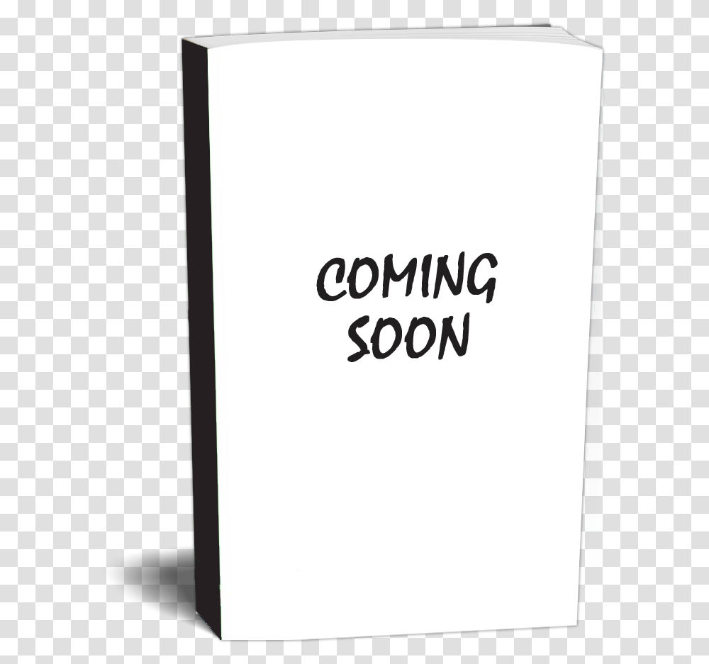Jonas Book Coming Soon Paper, Electronics, Phone, White Board Transparent Png