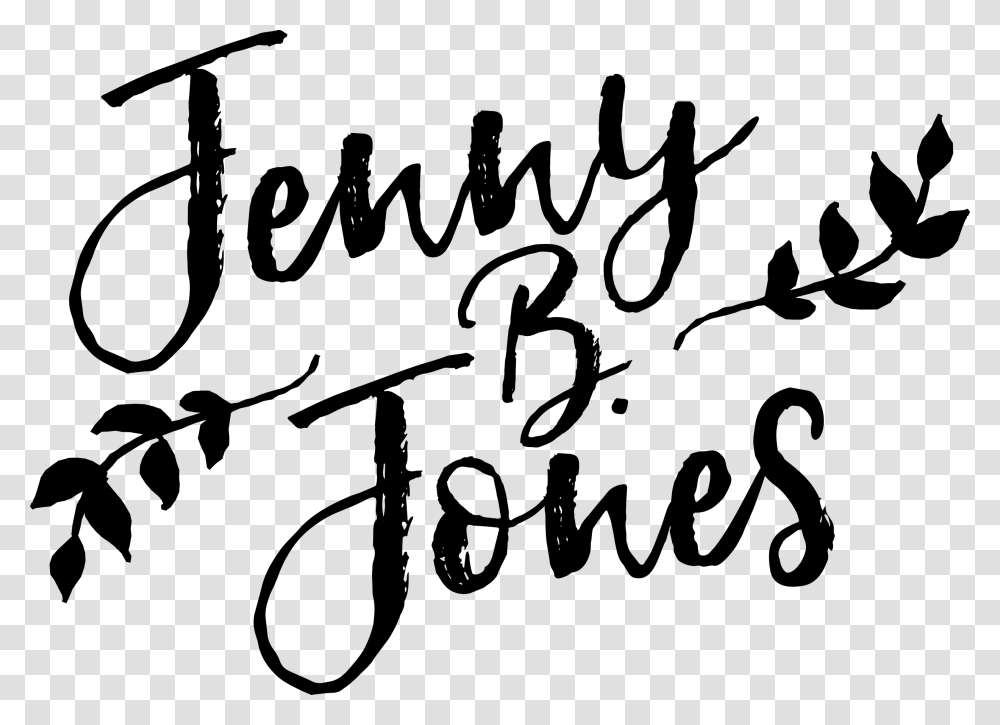 Jones Written In Calligraphy, Gray, World Of Warcraft Transparent Png