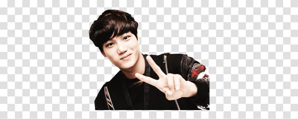 Jongin Images Clipart Exo Kai Happy Birthday, Person, Finger, Hand, Face Transparent Png