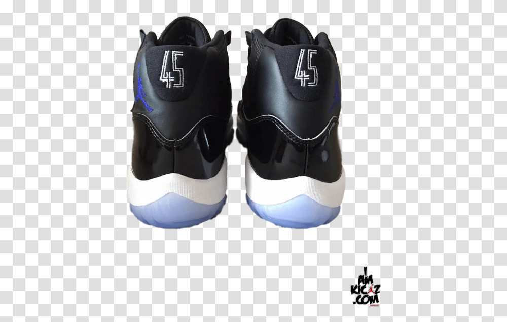 Jordan 11 45 On Back, Apparel, Shoe, Footwear Transparent Png