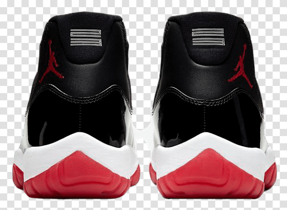 Jordan 11 Bred 2019, Apparel, Shoe, Footwear Transparent Png