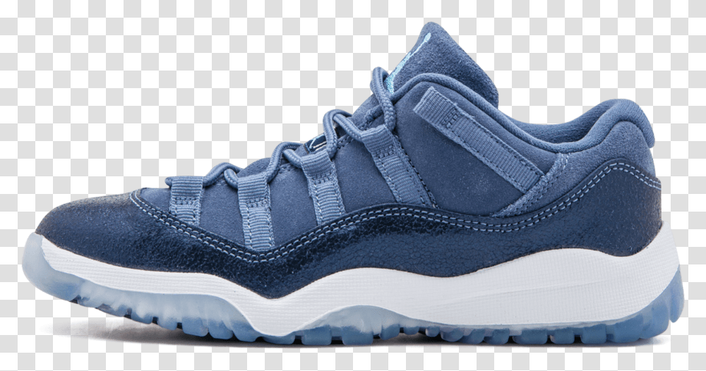 Jordan 11 Retro Low Gp Blue Moon, Apparel, Shoe, Footwear Transparent Png
