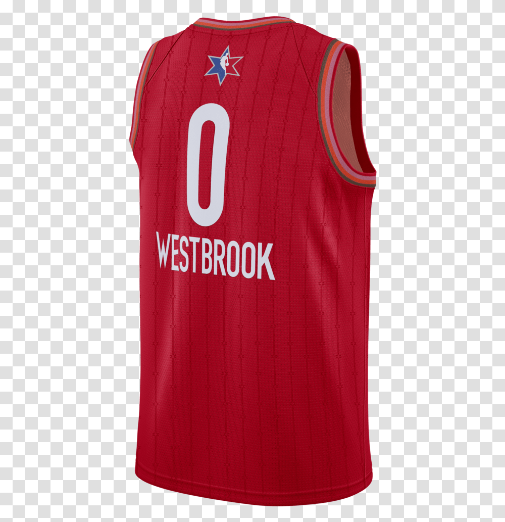 Jordan Brand Russell Westbrook Sports Jersey, Clothing, Apparel, Shirt, Bib Transparent Png