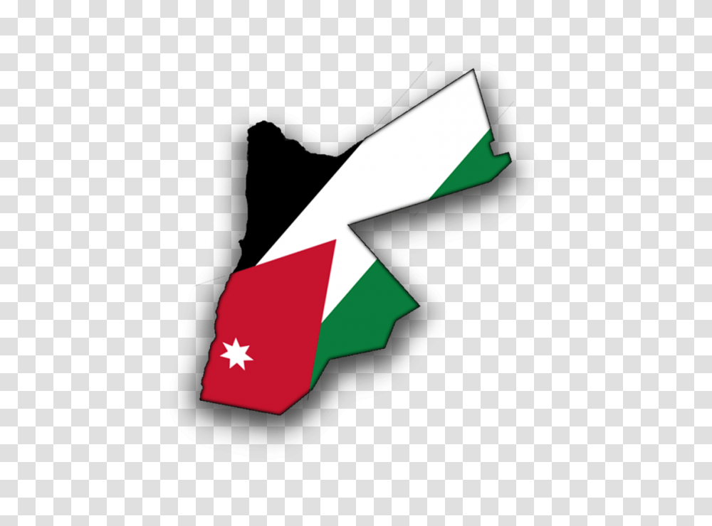 Jordan Map Flag And Travel Information Download Free Jordan Map Flag, Logo, Trademark, Recycling Symbol Transparent Png