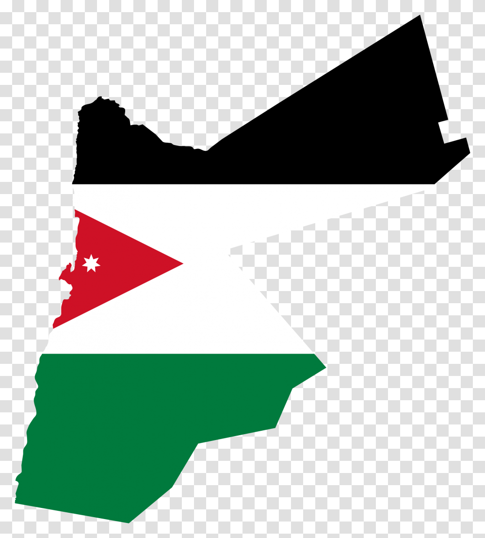 Jordan Map Flag Icons, Recycling Symbol, Triangle, Star Symbol Transparent Png