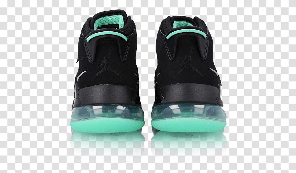 Jordan Mars 270 Green Glow Sneakers, Apparel, Shoe, Footwear Transparent Png