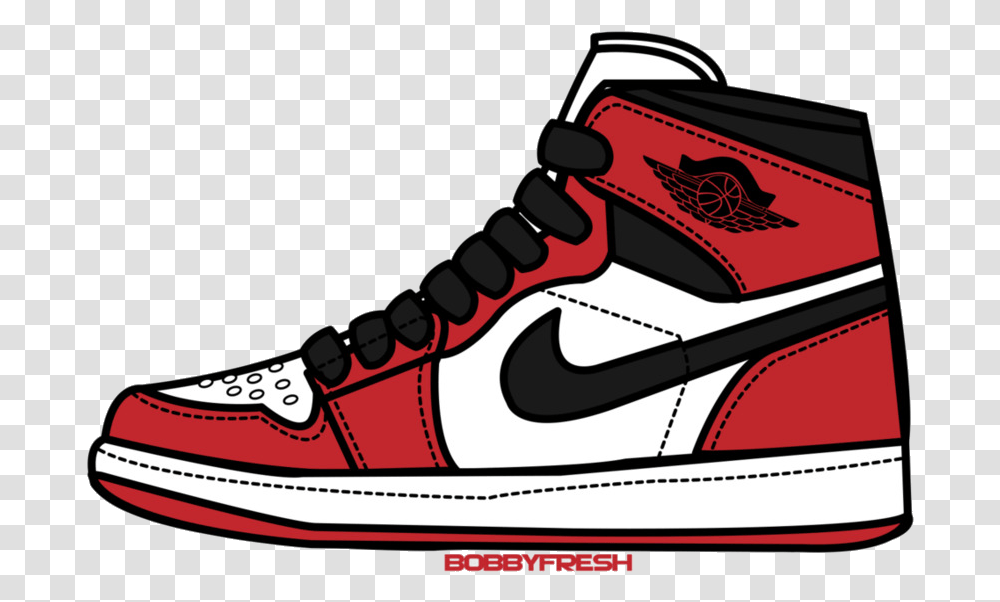 Jordan Nike Logo Clipart Sticker Red White Travis Scott Jordan 1, Apparel, Shoe, Footwear Transparent Png