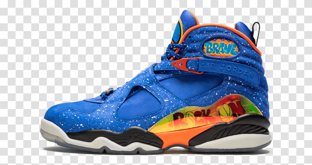 Jordan Retro 8s Doernbecher, Apparel, Shoe, Footwear Transparent Png ...