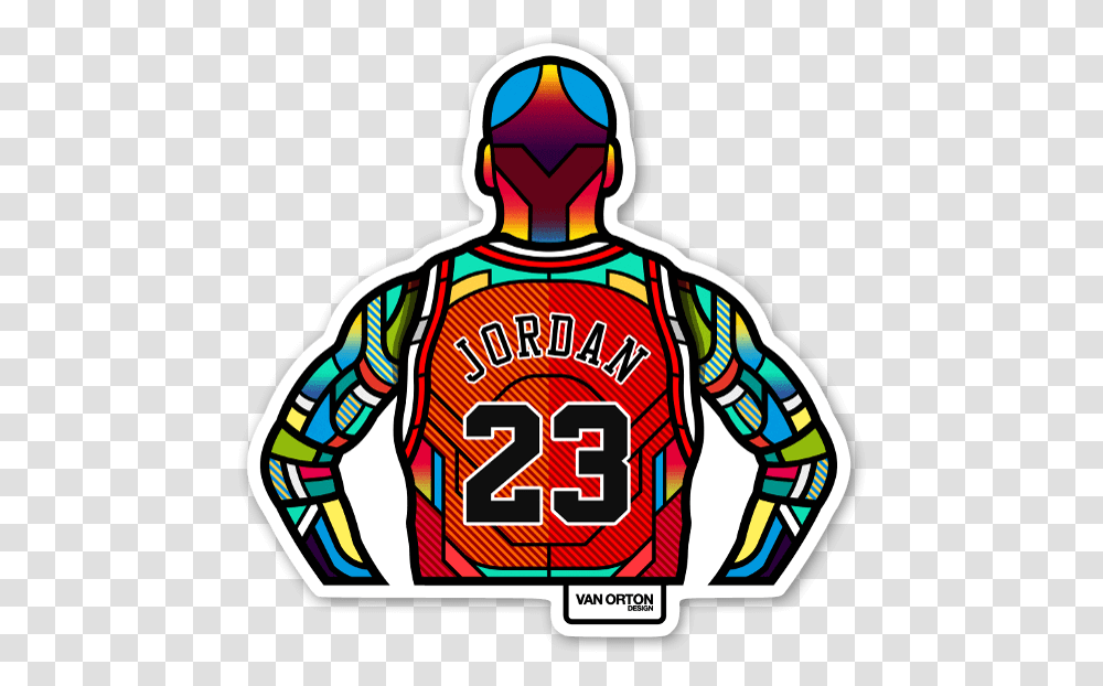 Jordan Stickerapp Greatest Iphone Wallpapers Of All Time, Clothing, Apparel, Shirt, Jersey Transparent Png