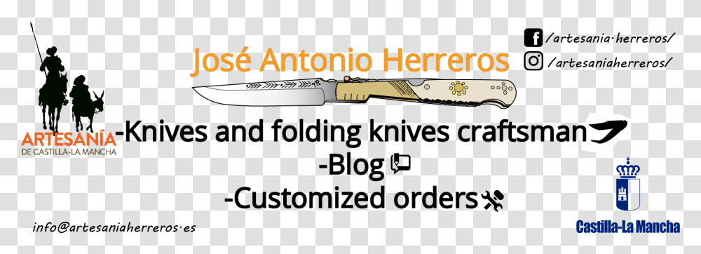 Jose Antonio Herreros Regional Government Of Castile La Mancha, Weapon, Blade, Knife, Sword Transparent Png