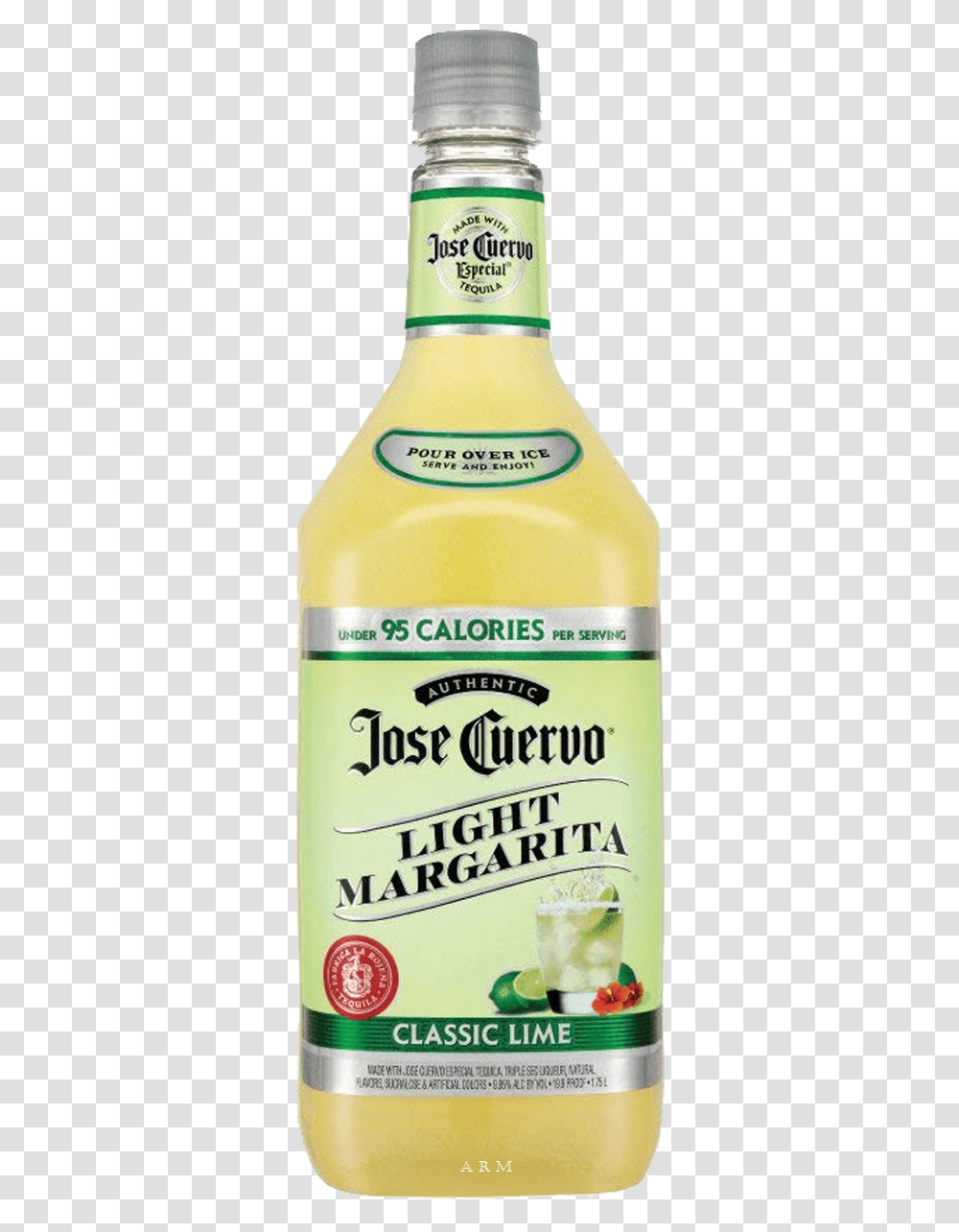 Jose Cuervo Authentic Light Margarita, Label, Beer, Alcohol Transparent Png