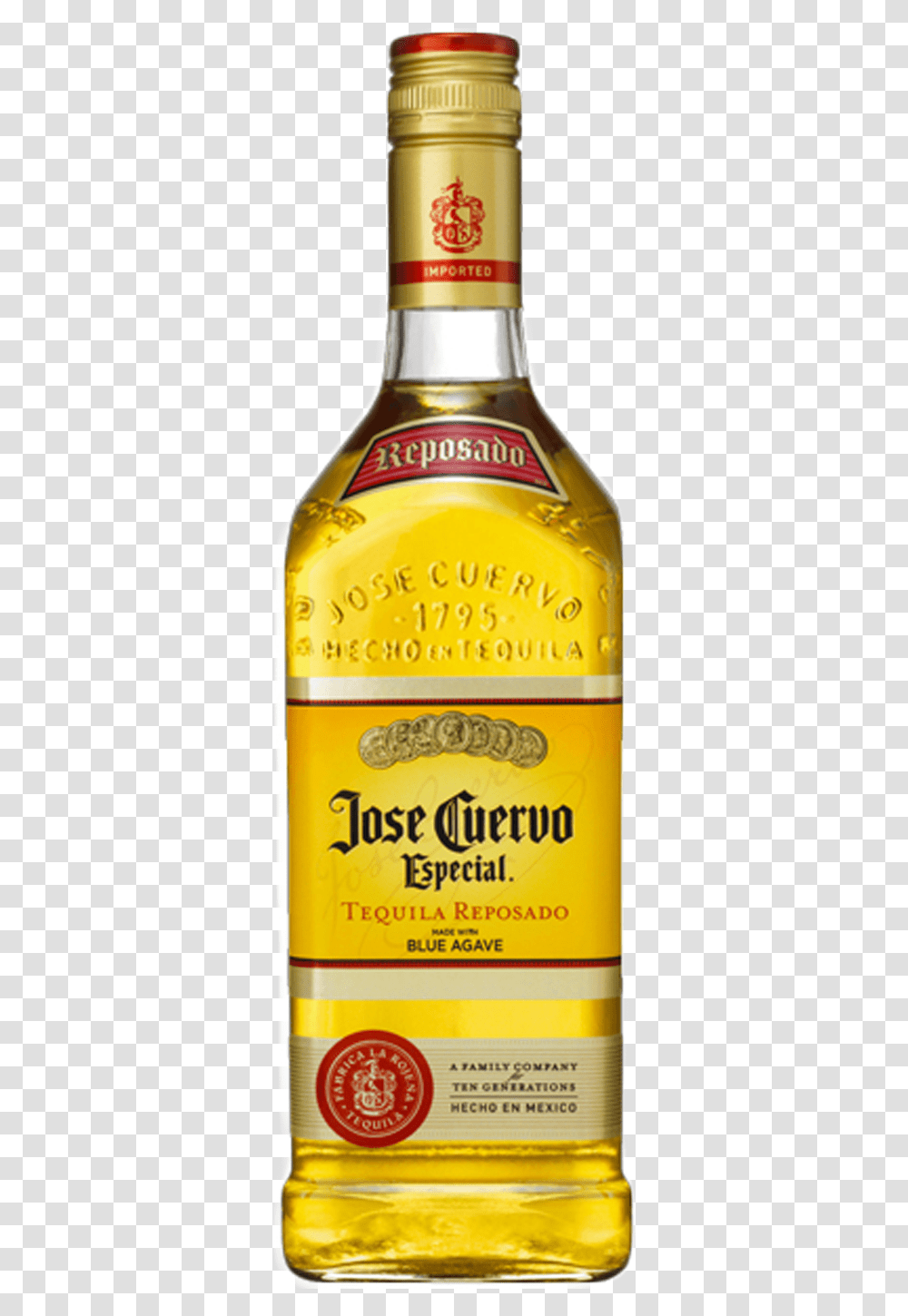 Jose Cuervo Gold 70 Cl Tequila Jose Cuervo Especial Reposado, Liquor, Alcohol, Beverage, Drink Transparent Png