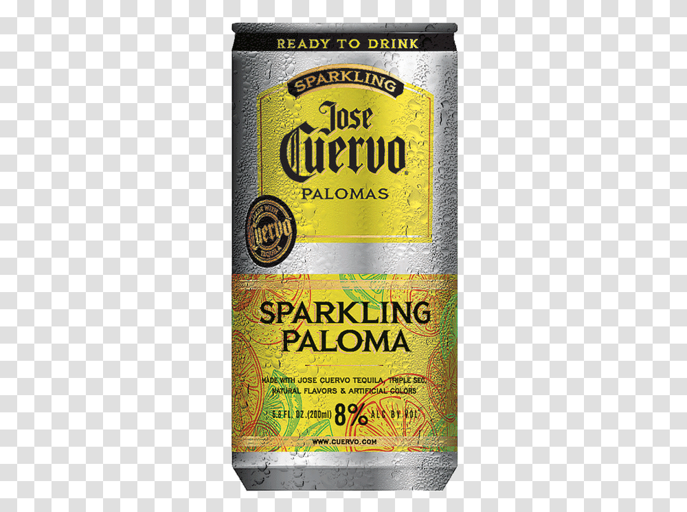Jose Cuervo Sparkling Paloma Beer, Alcohol, Beverage, Drink, Liquor Transparent Png