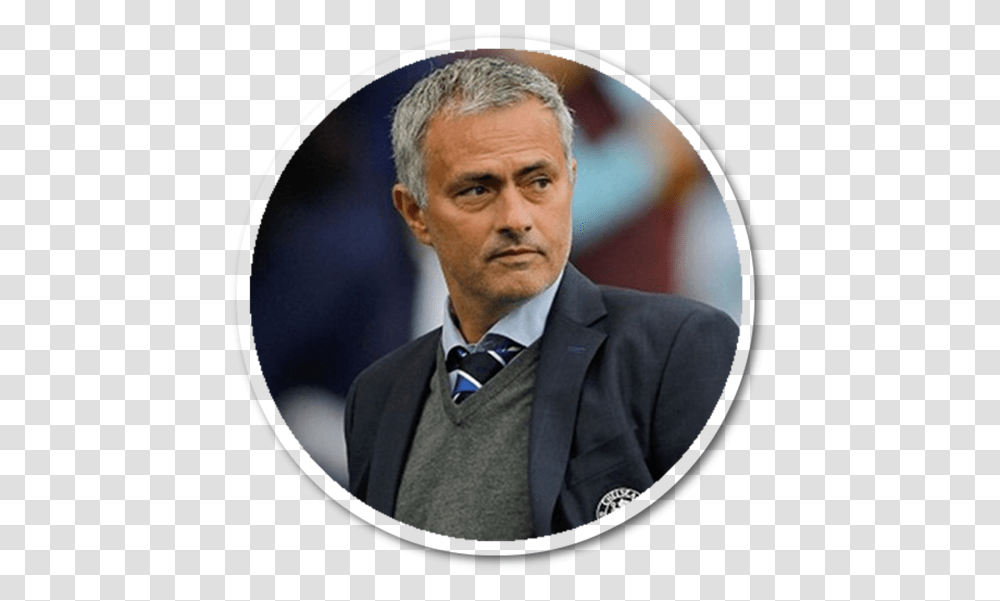 Jose Mourinho, Person, Tie, Suit, Overcoat Transparent Png