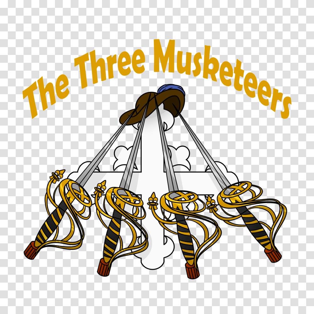 Joseph And His Brothers Clipart Three Musketeers Clip Art, Leisure Activities, Lamp, Chandelier Transparent Png