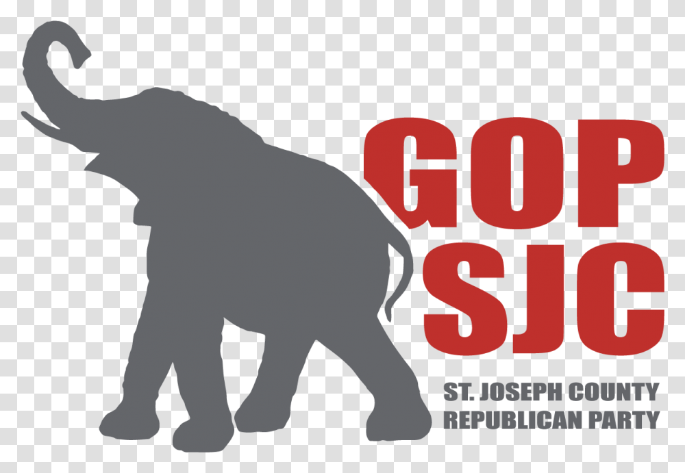 Joseph County Republican Party Indian Elephant, Person, Poster, Advertisement Transparent Png