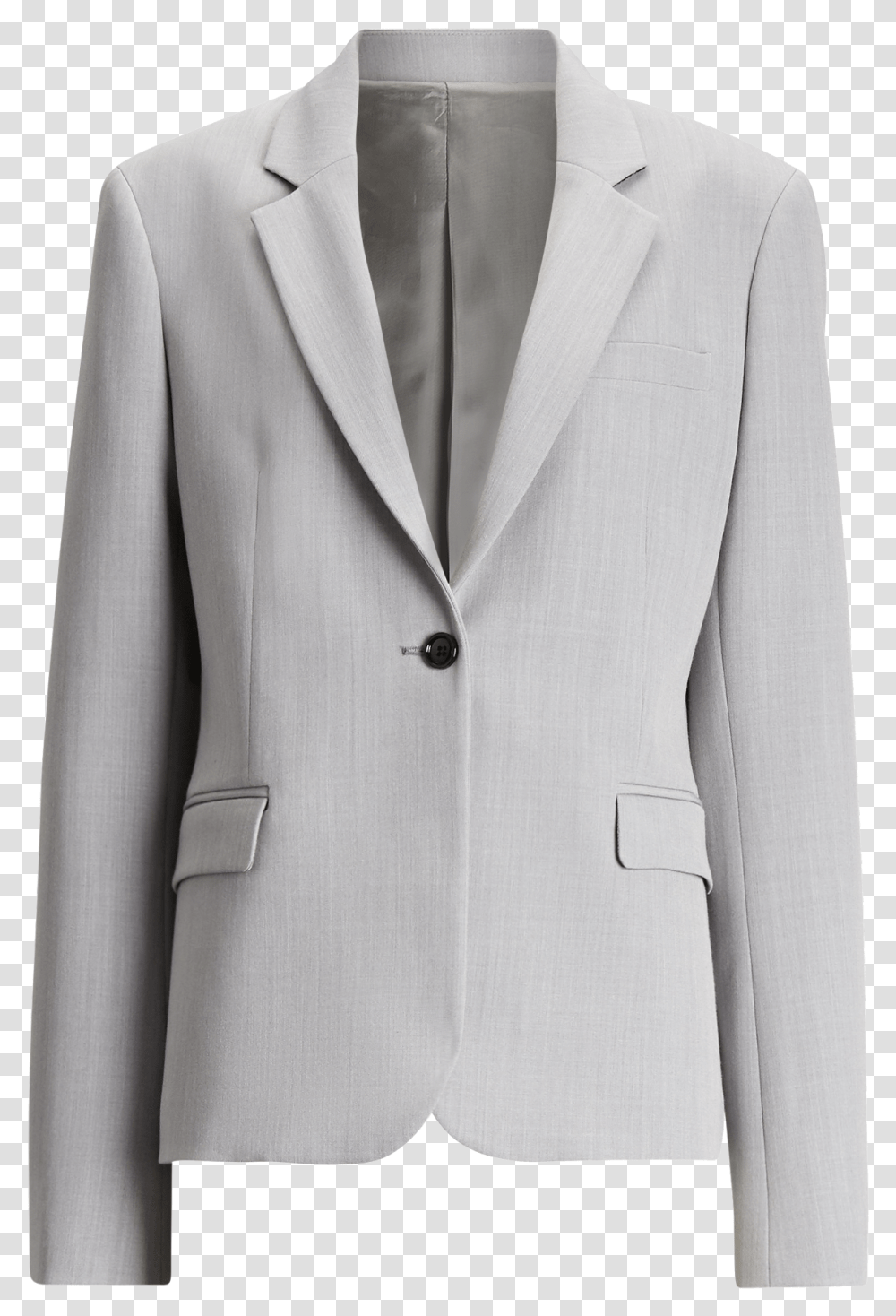 Joseph Imma Comfort Wool Jacket In Grey Formal Wear, Apparel, Suit, Overcoat Transparent Png