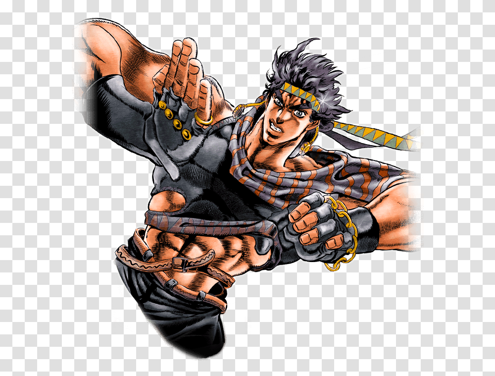 Joseph Joestar Background, Person, Human, Hand, Comics Transparent Png