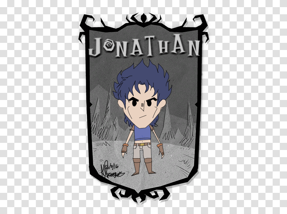 Joseph Joestar, Poster, Advertisement, Book, Comics Transparent Png