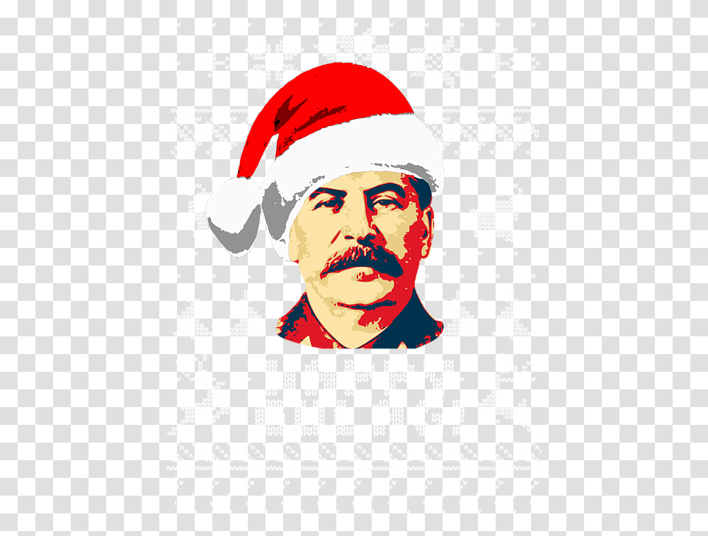 Joseph Stalin Happy Gulag Christmas Throw Pillow, Poster, Advertisement, Text, Flyer Transparent Png