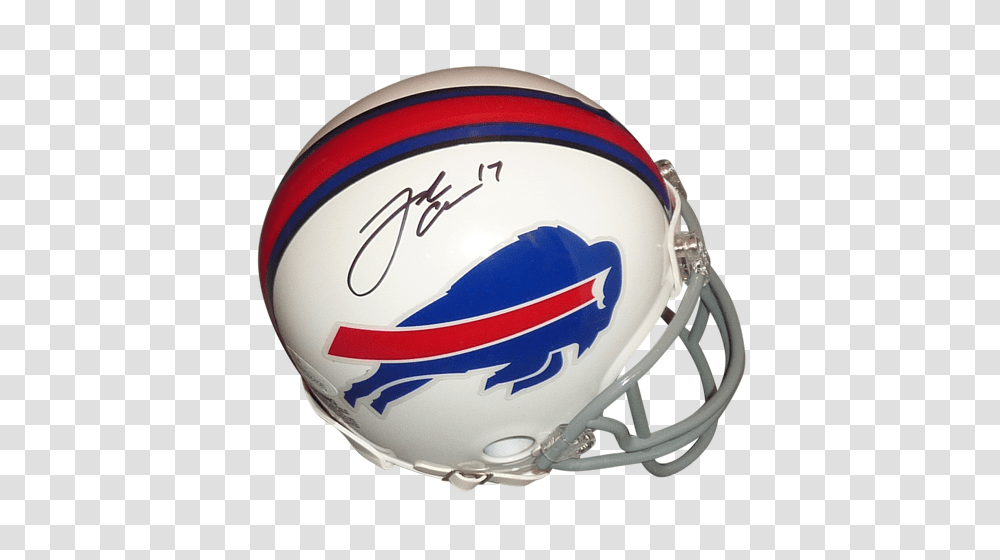 Josh Allen Autographed Buffalo Bills Mini Helmet, Apparel, Sport, Sports Transparent Png
