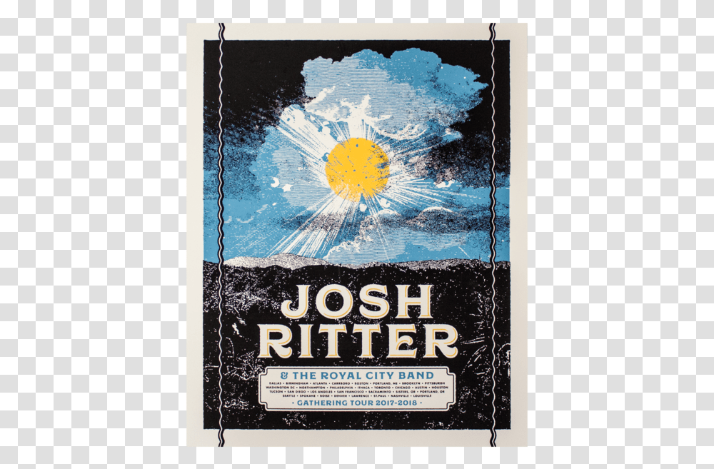 Josh Ritter House Of Blues 2017, Poster, Advertisement, Flyer, Paper Transparent Png