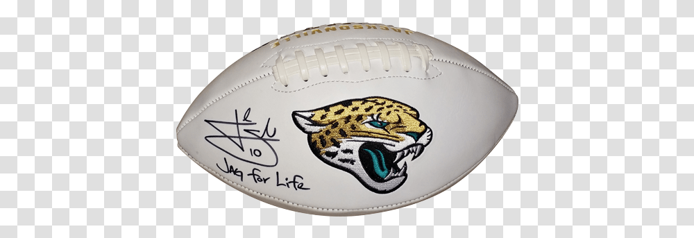 Josh Scobee Autographed Jacksonville Jaguars Logo Football Emblem, Sport, Sports, Rugby Ball, Clothing Transparent Png
