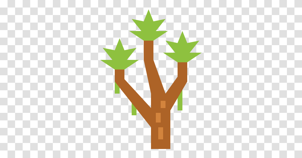 Joshua Tree Free Nature Icons Language, Cross, Symbol, Plant, Slingshot Transparent Png