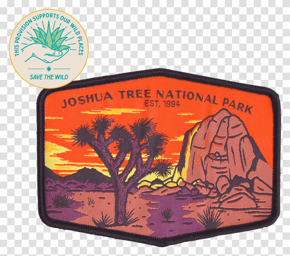 Joshua Tree National Park Patch Joshua Tree National Park, Text, Passport, Document, Label Transparent Png