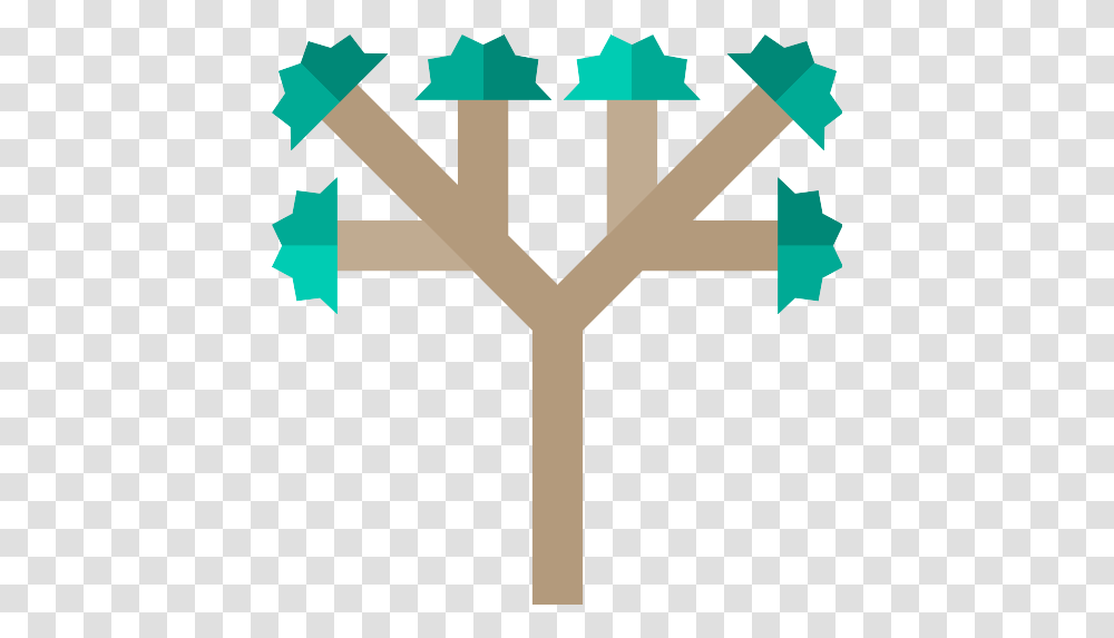 Joshua Tree Vector Svg Icon Vertical, Cross, Symbol, Slingshot, Key Transparent Png