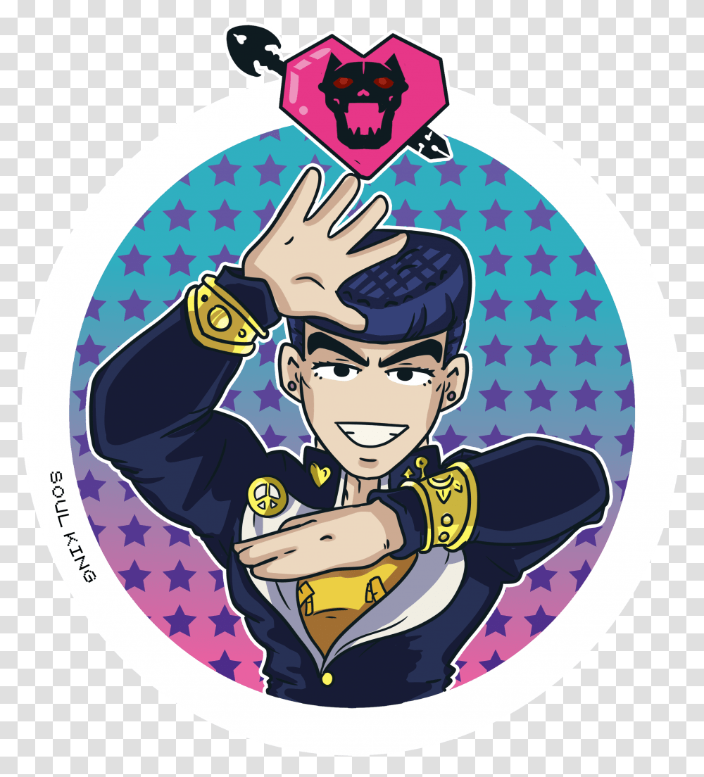 Josuke Higashikata Superhero, Person, Symbol, Logo, Bowling Transparent Png