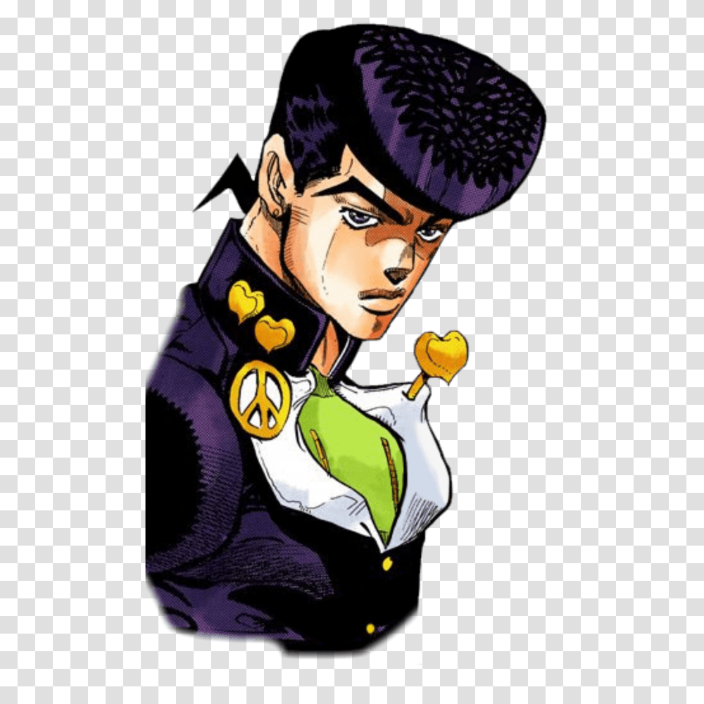 Josukehigashikata Josuke Sticker Fictional Character Transparent Png