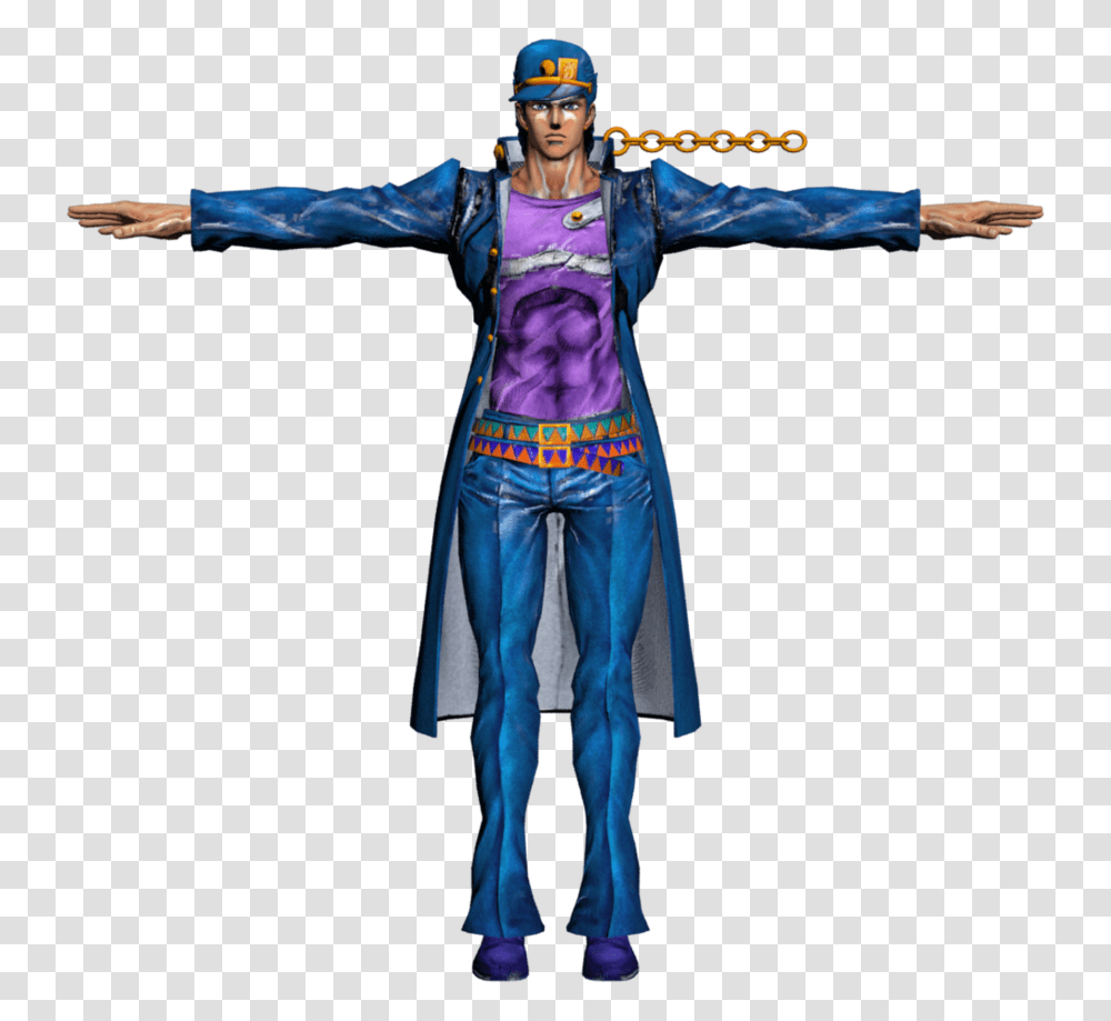 Jotaro Clicker, Costume, Person, Helmet Transparent Png