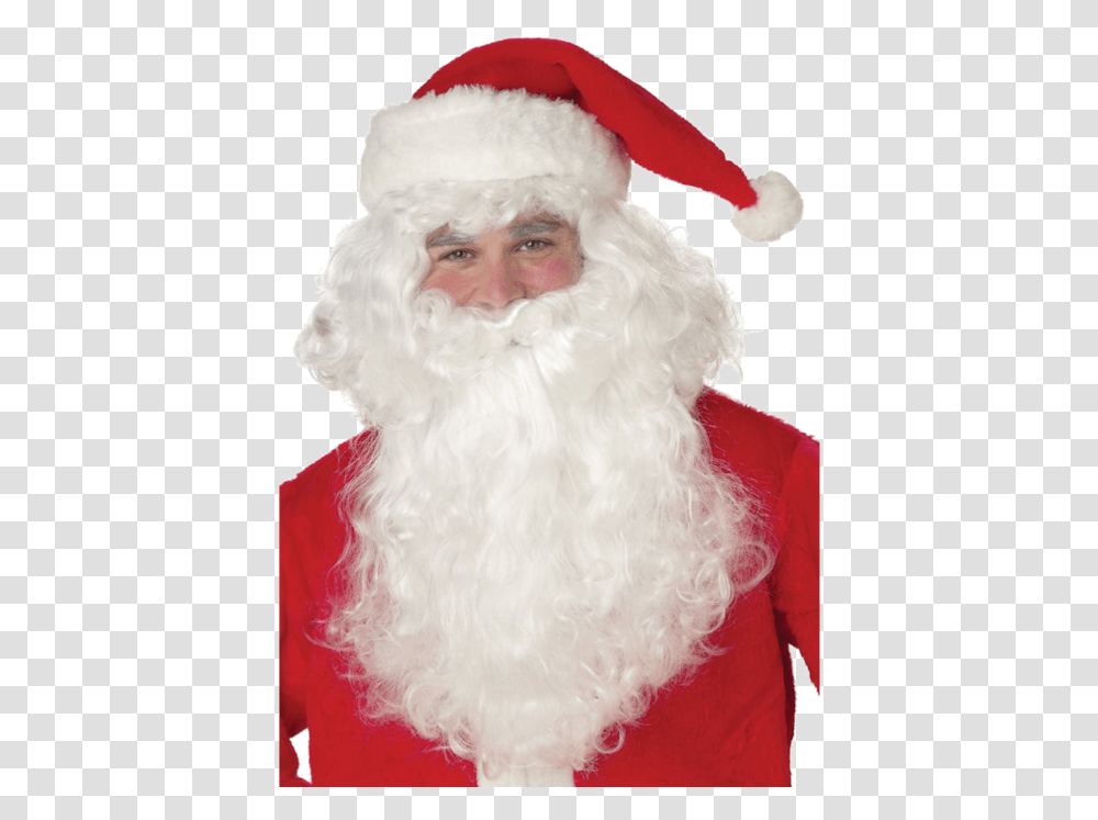 Joulupukki Parta, Face, Person, Costume, Beard Transparent Png