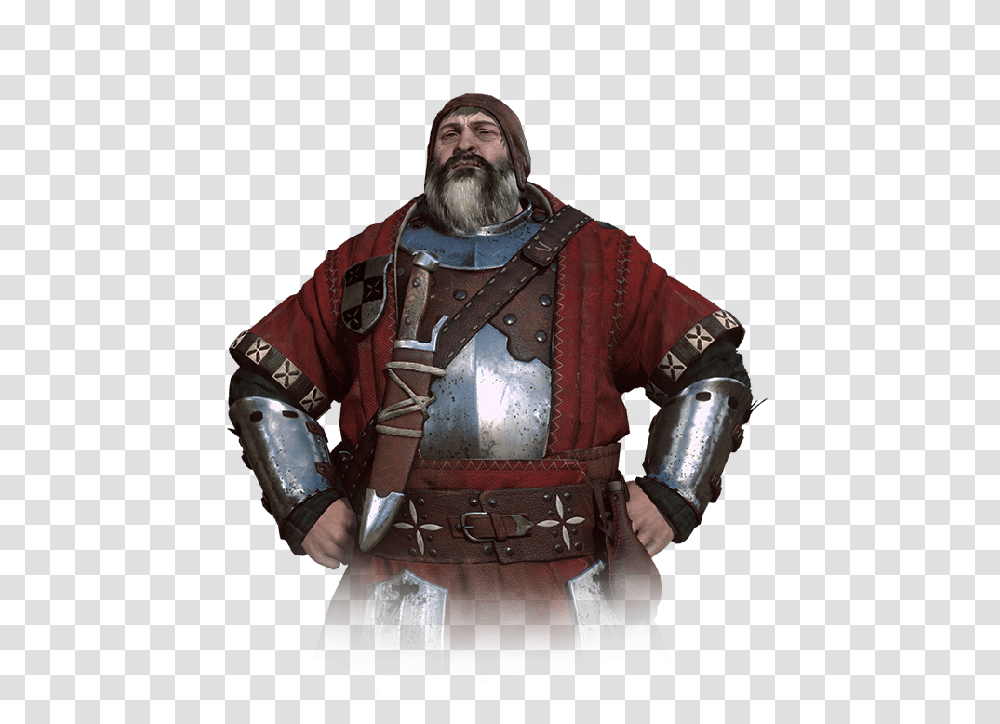 Journal Baron Blutiger Baron Witcher, Person, Armor, Knight, Face Transparent Png