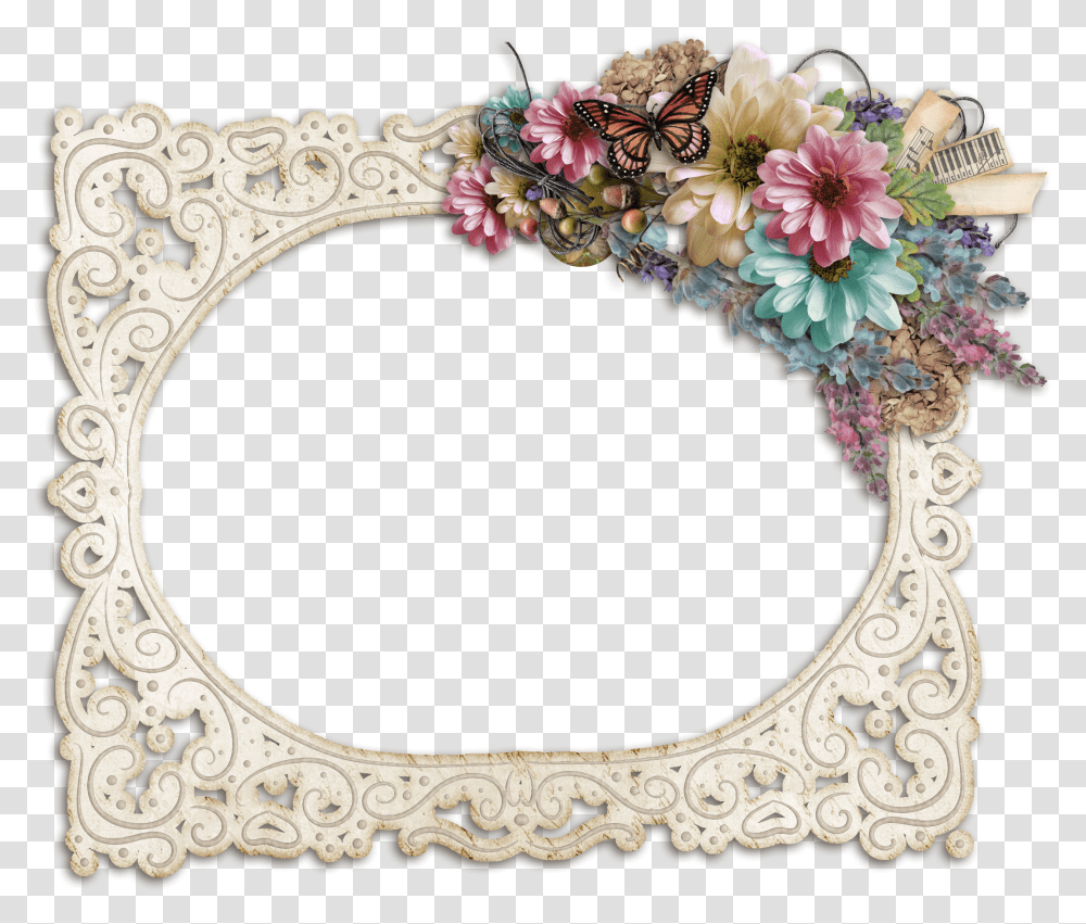 Journal Frames, Floral Design, Pattern Transparent Png