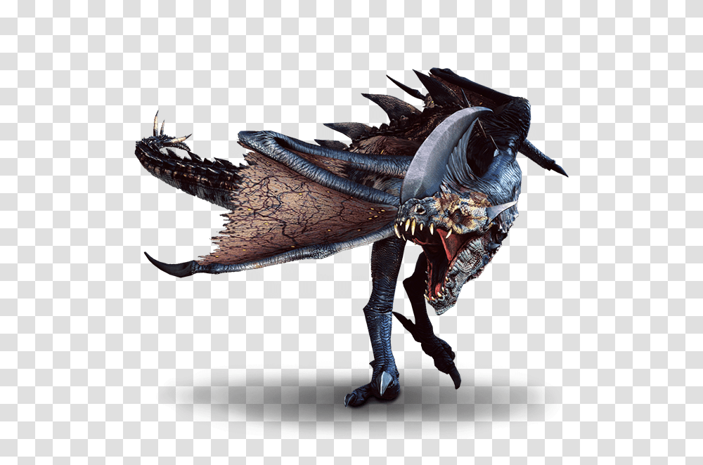 Journal Thedragonoffyresdal Witcher 3 Dragon Forktail, Dinosaur, Reptile, Animal Transparent Png