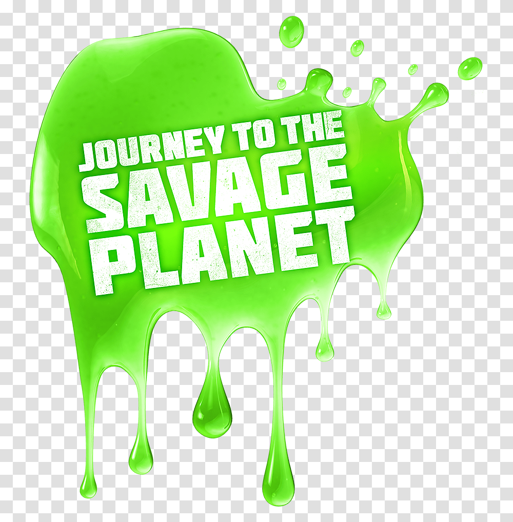Journey To The Savage Planet Game Ps4 Playstation Journey To A Savage Planet Logo, Green, Paper, Graphics, Art Transparent Png