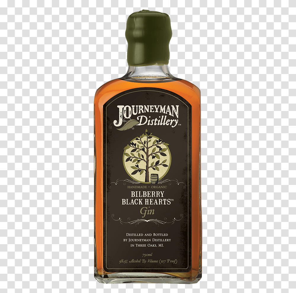 Journeyman Bilberry Black Hearts Barrel Aged Gin 90 Lp0021 Journeyman Not A King Rye Whiskey, Liquor, Alcohol, Beverage, Drink Transparent Png
