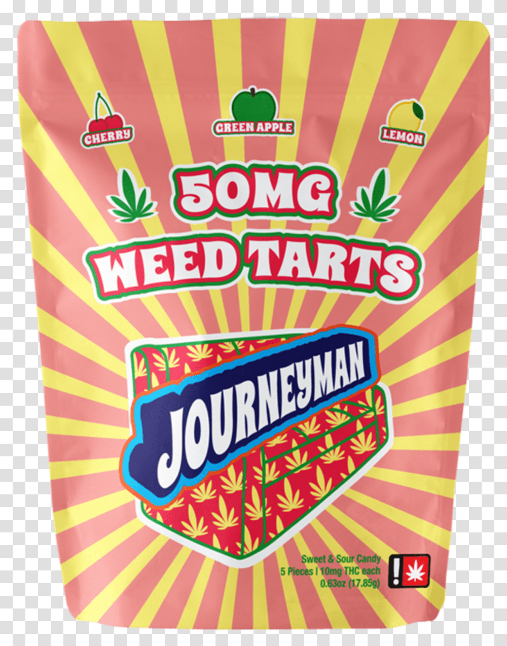 Journeyman Edibles Candy Weed Tarts Cbd Jellies Journeyman Margarita, Poster, Advertisement, Flyer, Paper Transparent Png