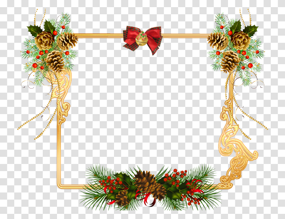 Joy Clipart Christmas Frame, Plant, Pattern, Tree Transparent Png