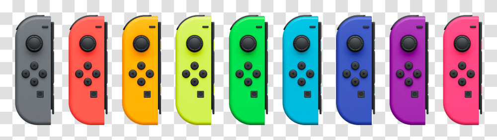 Joy Con All Colors, Remote Control, Electronics, Mobile Phone, Cell Phone Transparent Png